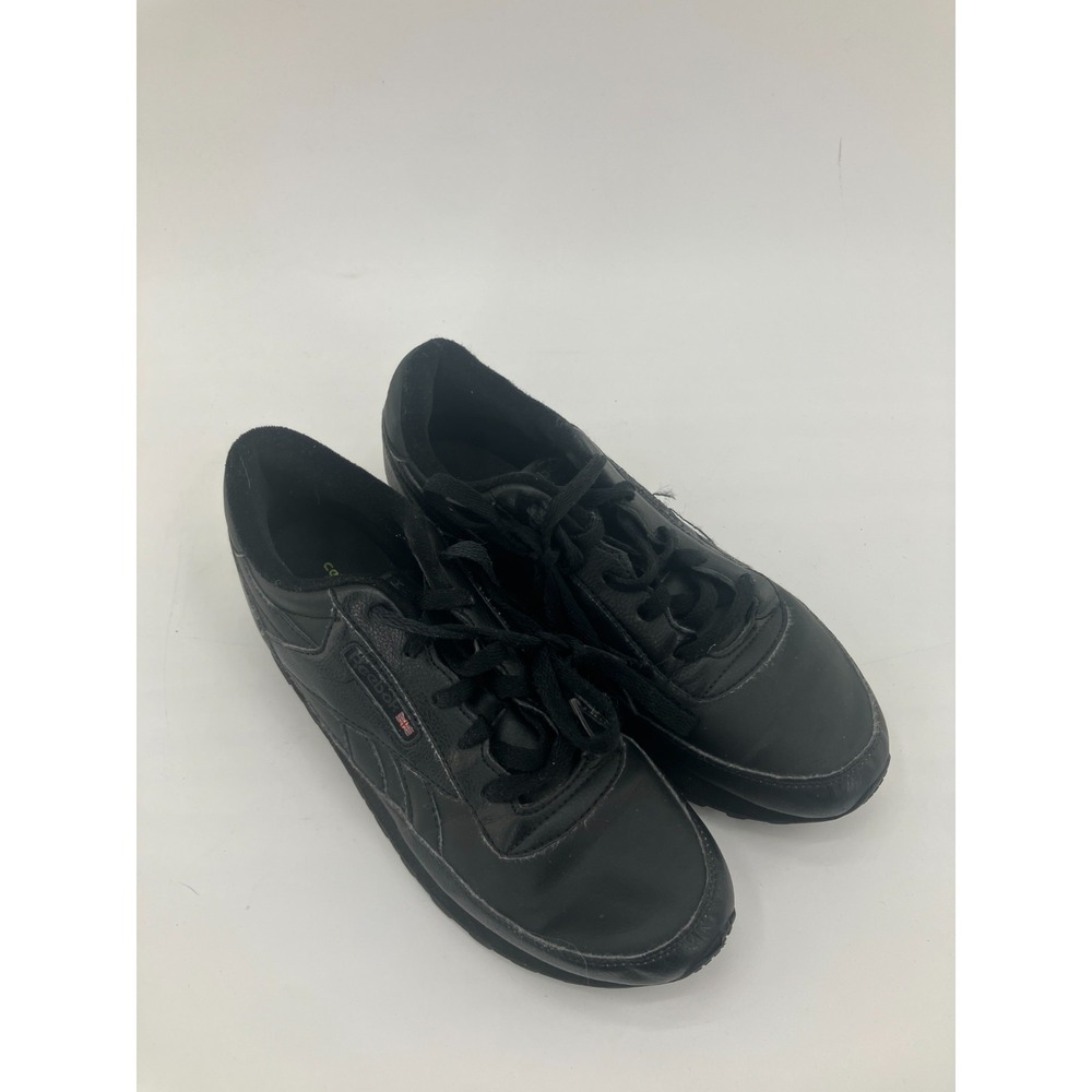 Reebok Classic Renaissance V66941 Sneakers Women 9 Black Leather Lifestyle Shoes
